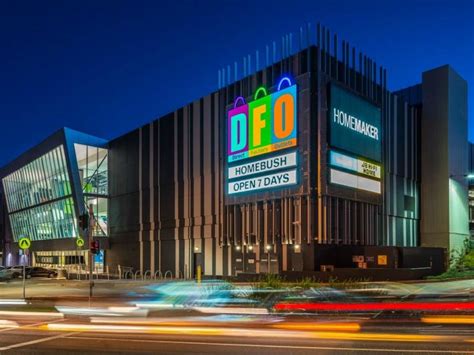 dfo homebush outlets.